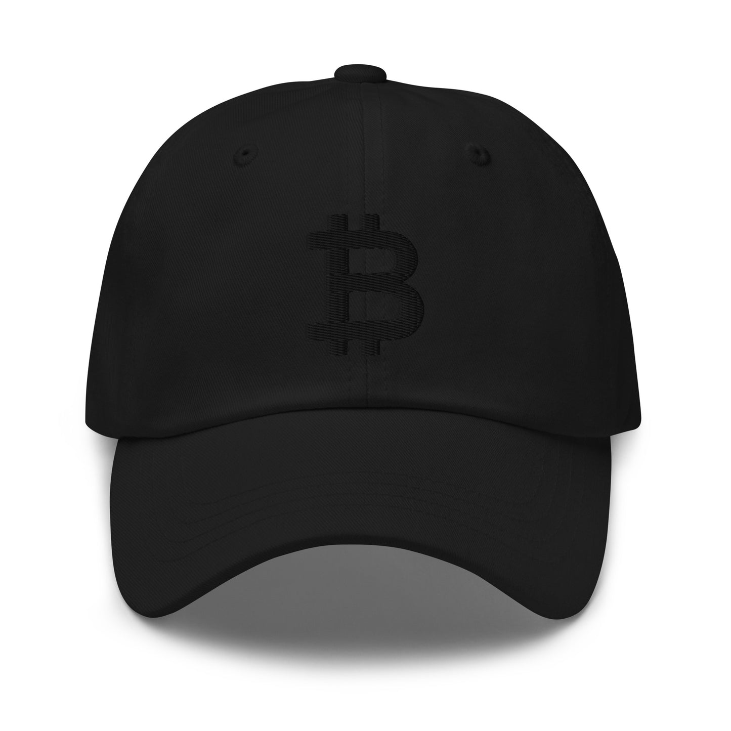 Embroidered Bitcoin Logo Dad Hat