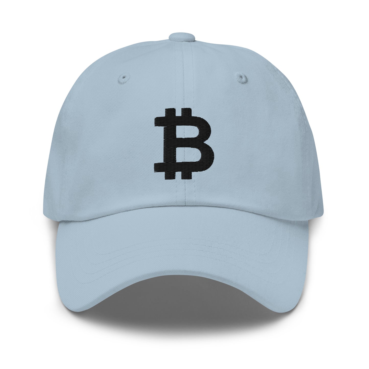 Embroidered Bitcoin Logo Dad Hat