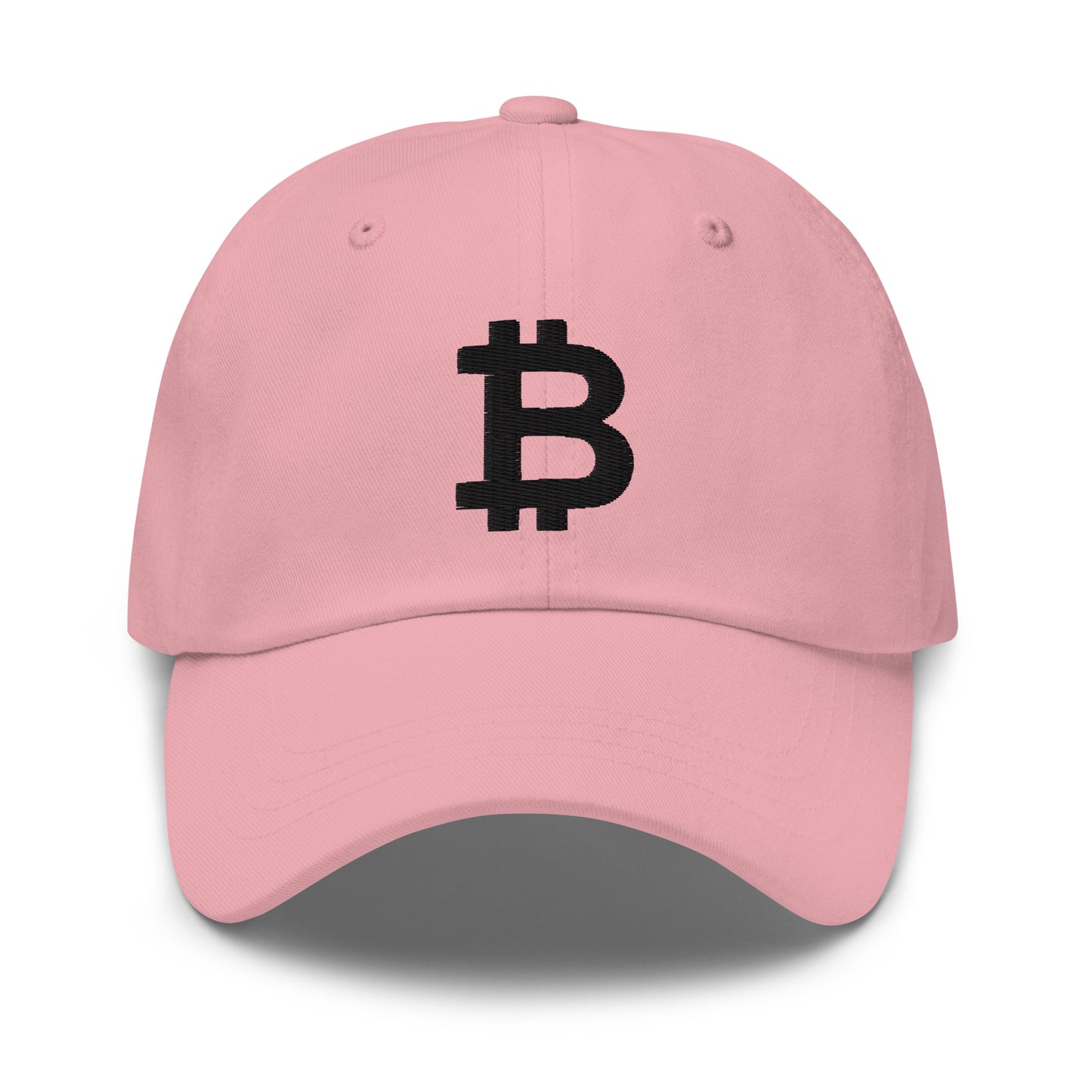 Embroidered Bitcoin Logo Dad Hat