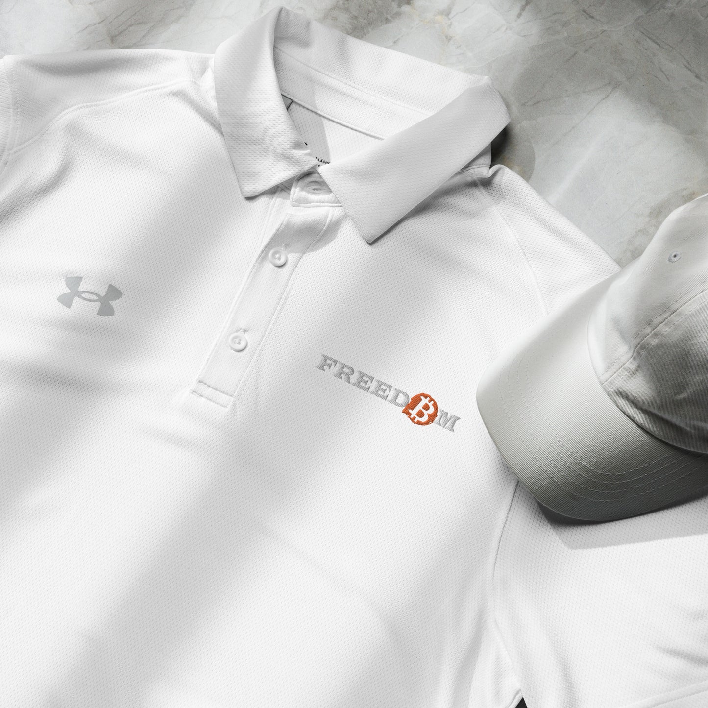 Men's Under Armour® Bitcoin Freedom Polo Shirt