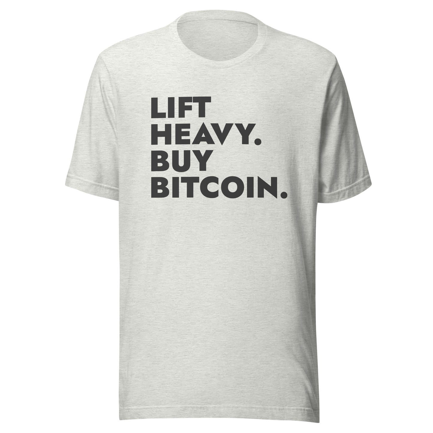 Men's Lift Heavy Buy Bitcoin T-Shirt