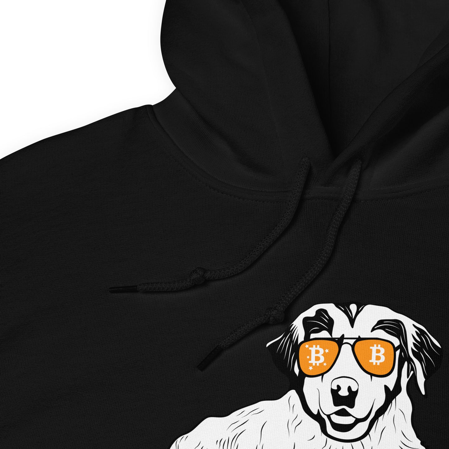 Men's Bitcoin K9 Heavy Blend Hoodie