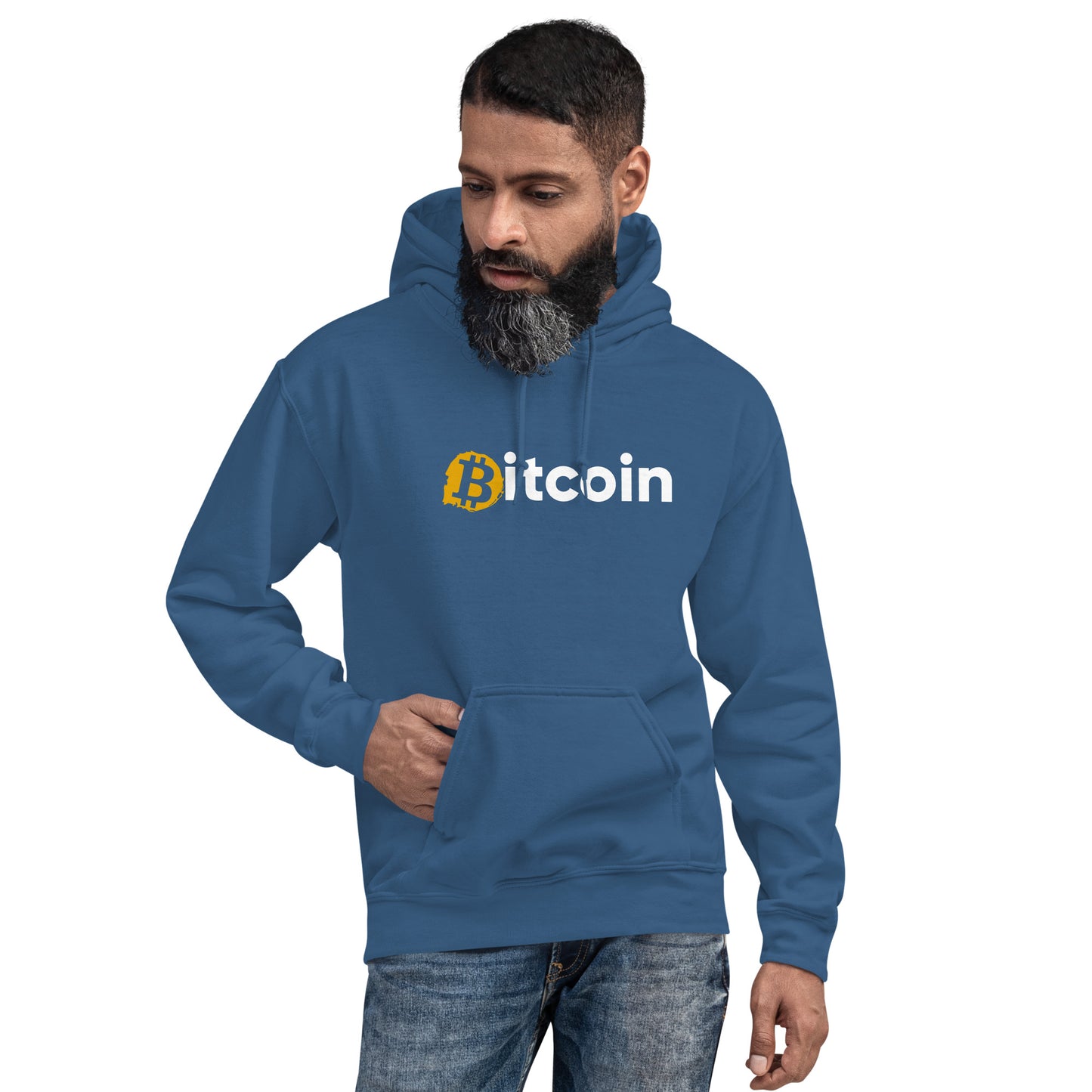 Men's Bitcoin Heavy Blend Hoodie