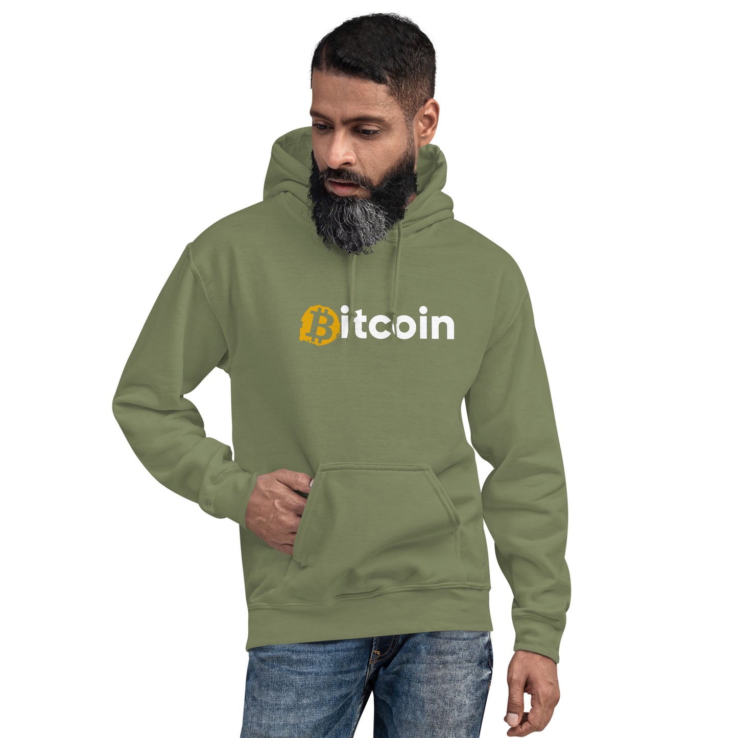 Men's Bitcoin Heavy Blend Hoodie