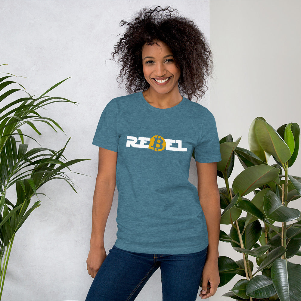 Women's Short Sleeve Bitcoin Rebel T-Shirt