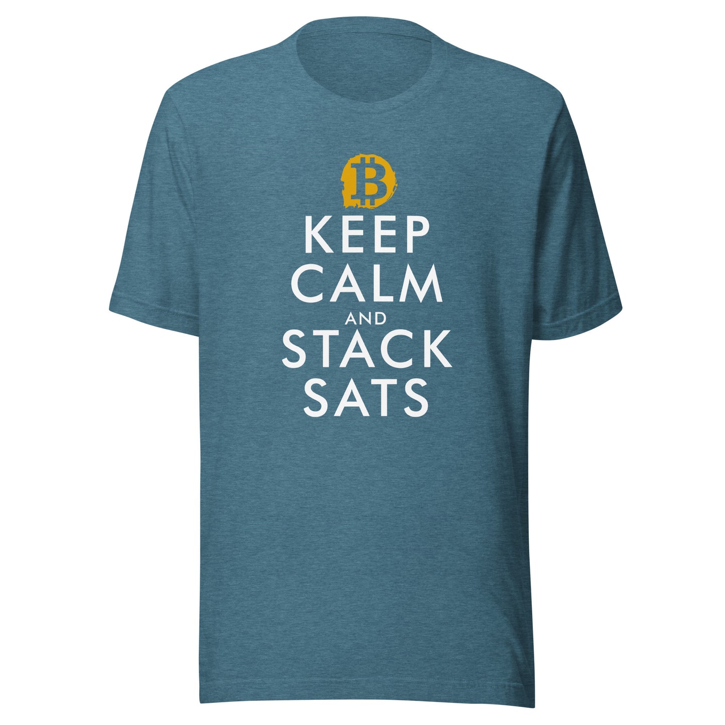 Women's Short Sleeve Stack Sats Bitcoin T-Shirt