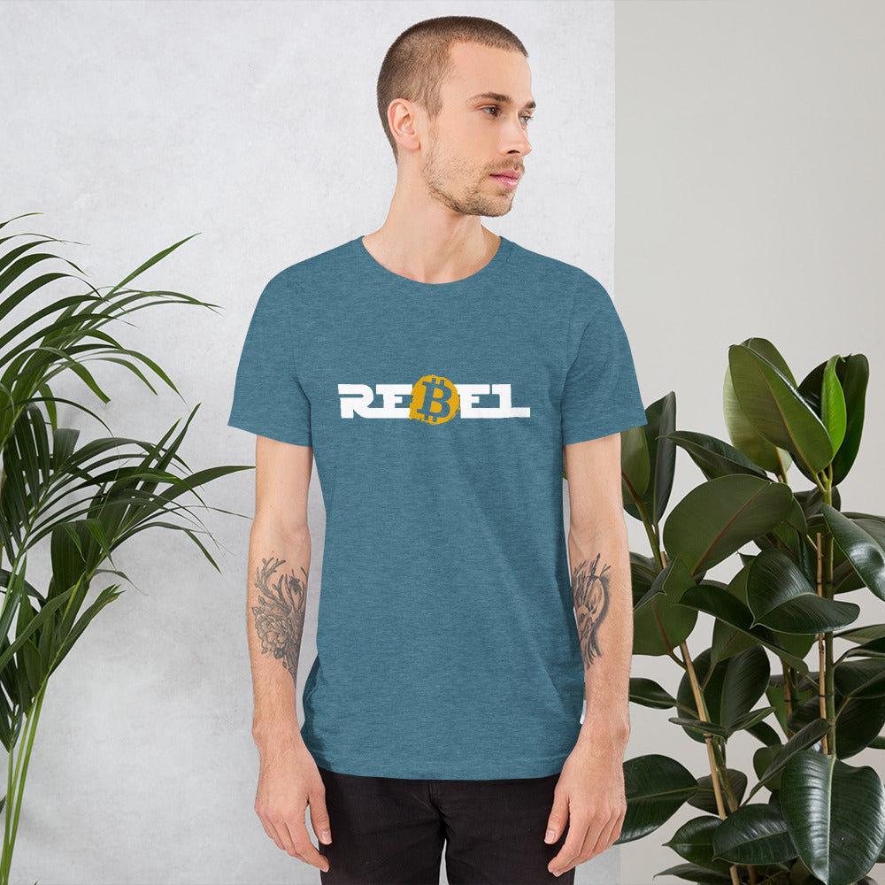 Men's Short Sleeve Bitcoin Rebel T-Shirt